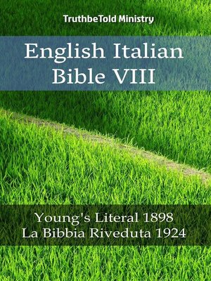 cover image of English Italian Bible VIII